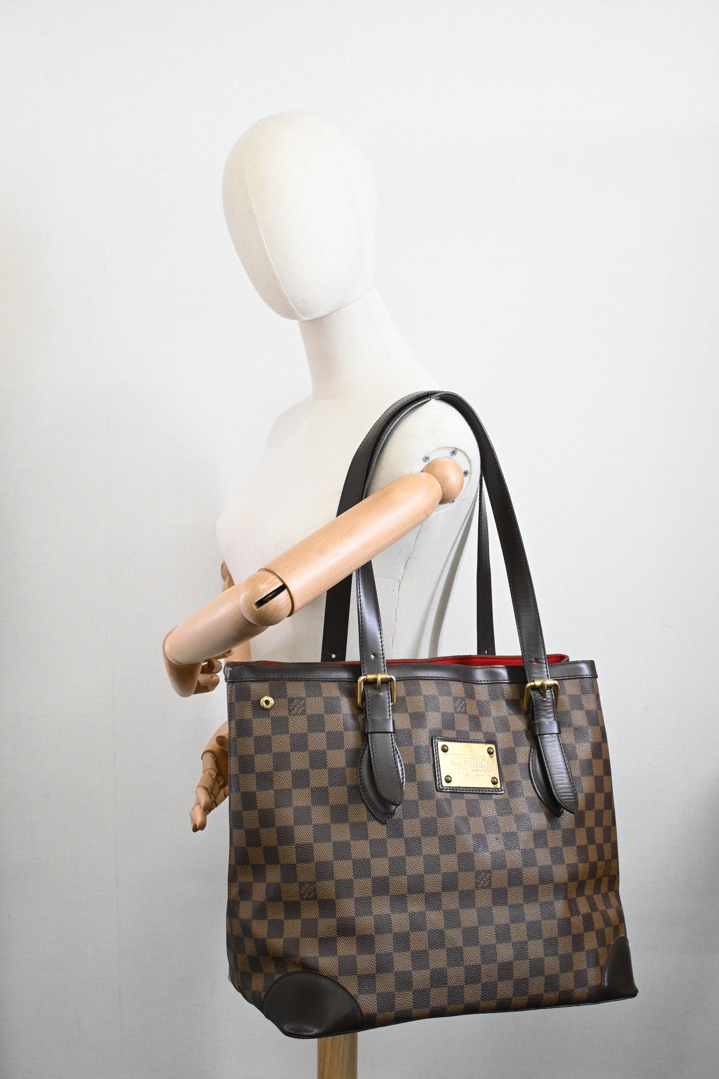 Louis Vuitton Hampstead GM in Damier Ebene Canvas
