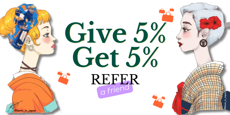 🔊🔥New referral program!💸GIVE 5% GET 5%💸