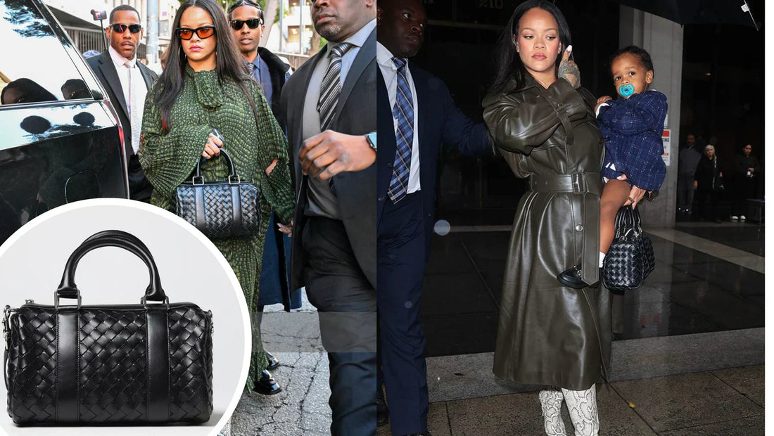 Rihanna holding Bottega Veneta Bags Thumbnail