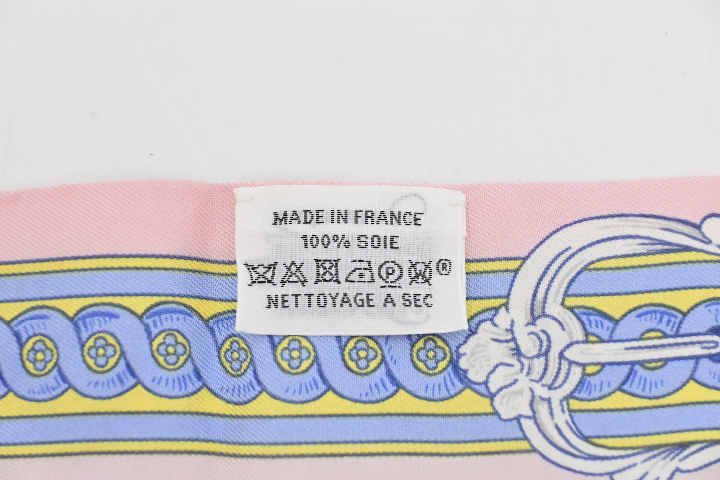 Hermes 'Bride de Cour' Twilly in Pink Silk