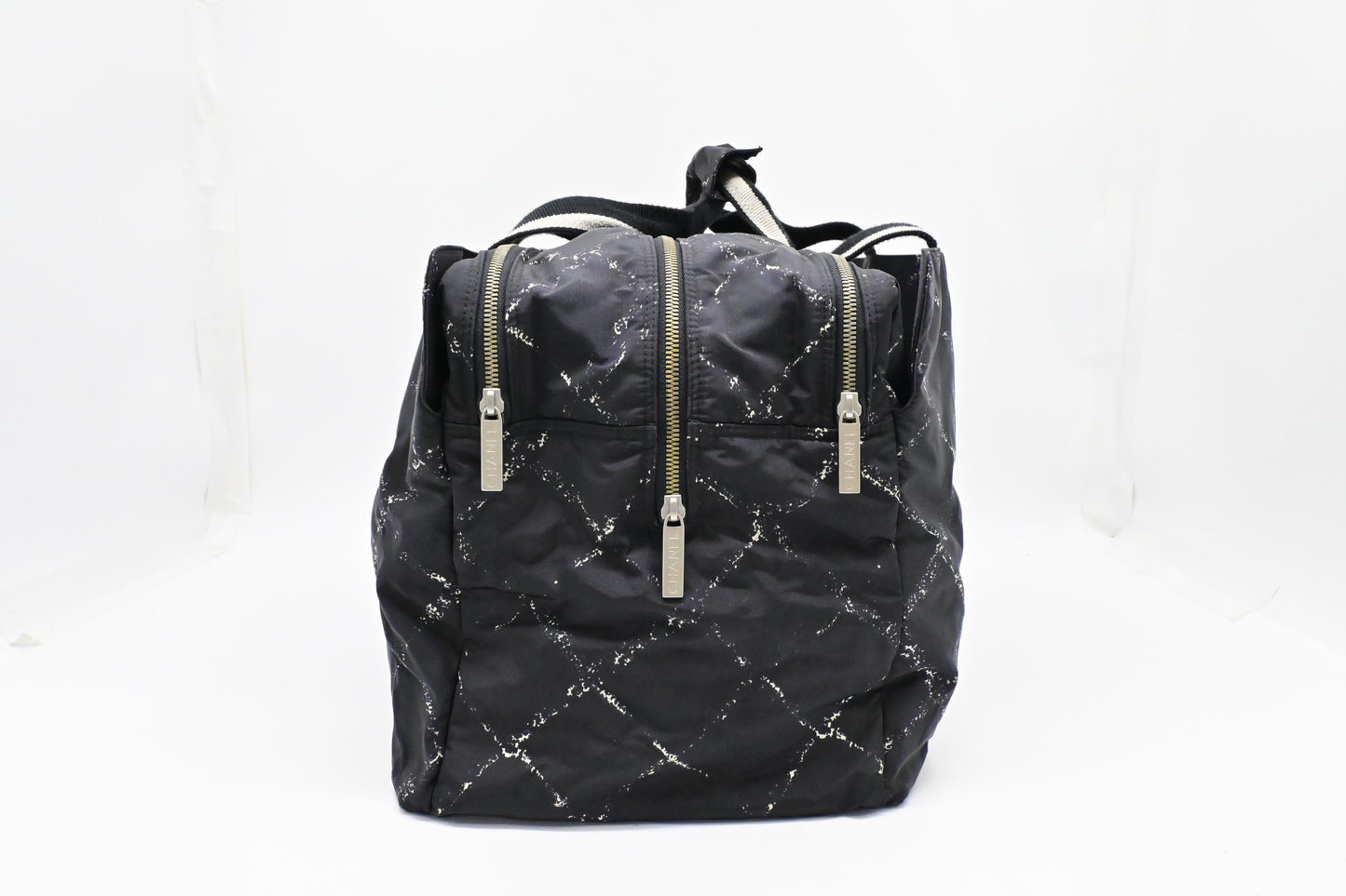 Chanel Travel Line Travel Bag in Black Nylon