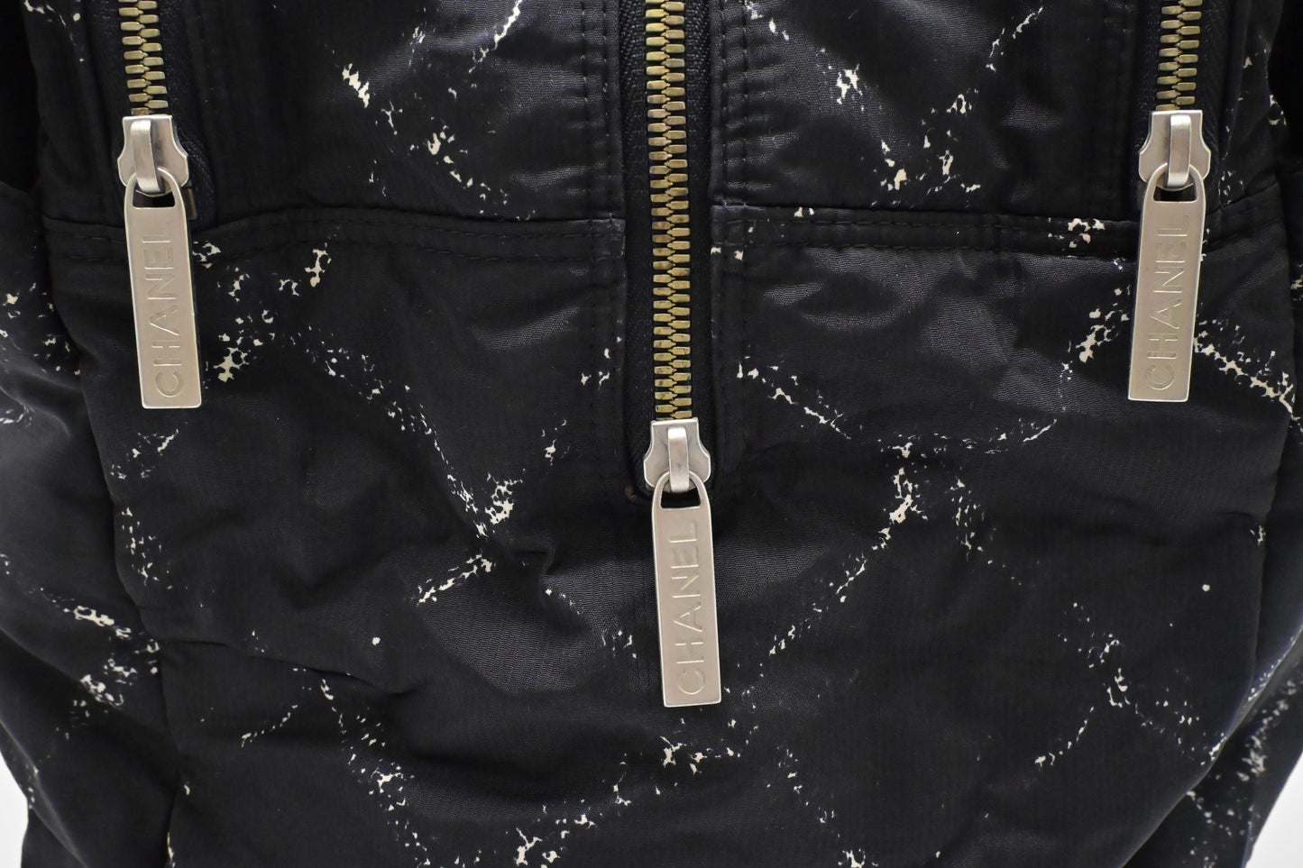 Chanel Travel Line Travel Bag in Black Nylon
