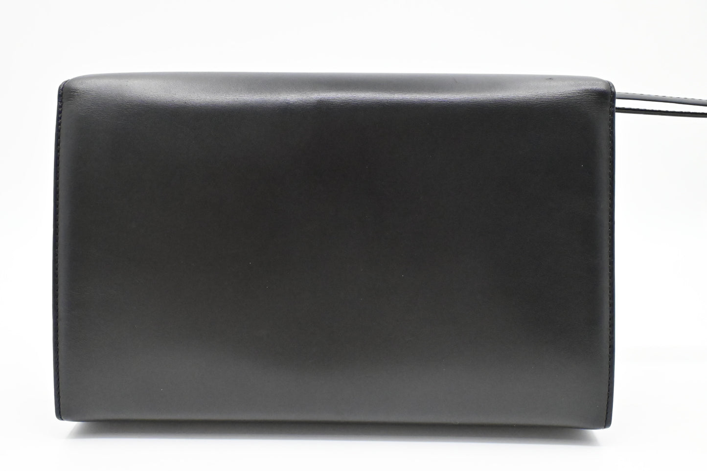 Ferragamo Wristlet in Black Leather