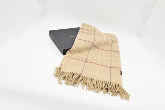 Burberry Stole in Beige New Wool