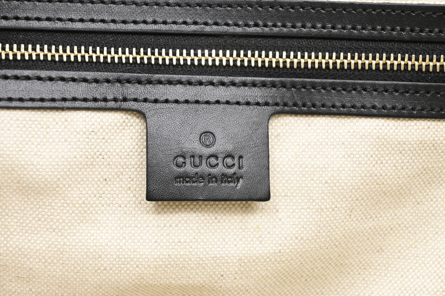 Gucci Boston Bag in Black Diamante Canvas