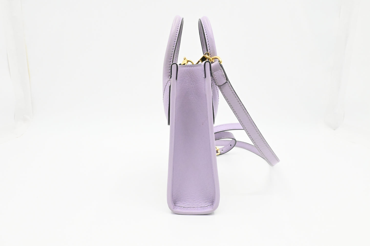 Gucci Mini Jumbo GG Tote in Lavender Leather