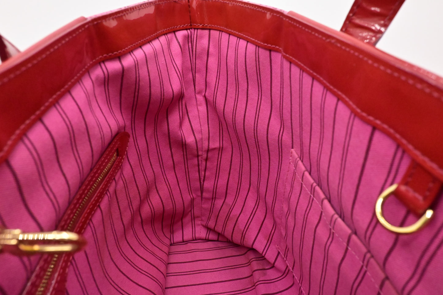Louis Vuitton x Takashi Murakami Cosmic Blossom Tote in Pink Vinyl