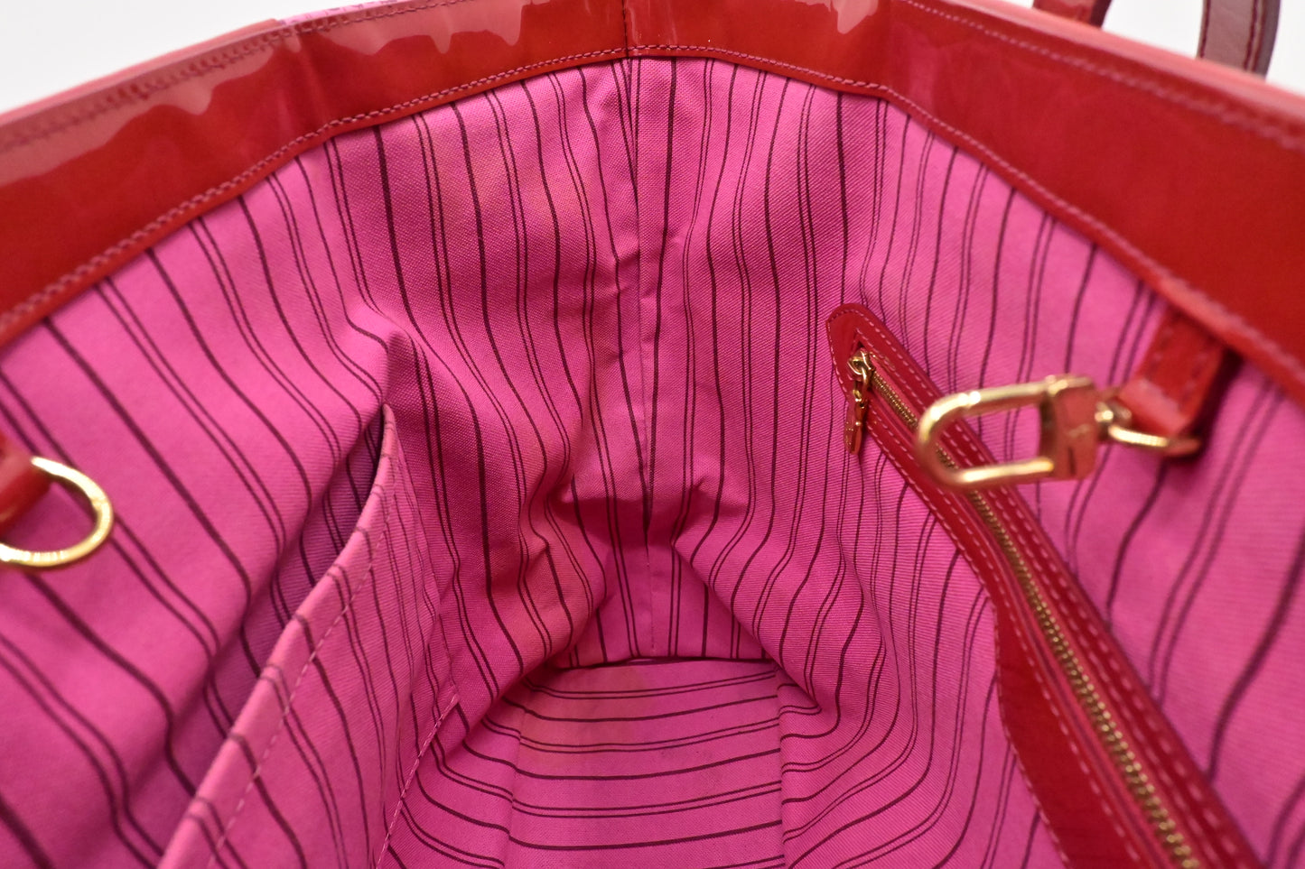 Louis Vuitton x Takashi Murakami Cosmic Blossom Tote in Pink Vinyl