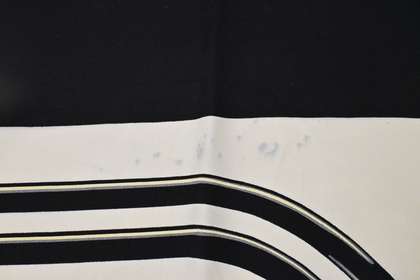 Hermes "Brides de Gala" Carre 90 in Black Silk