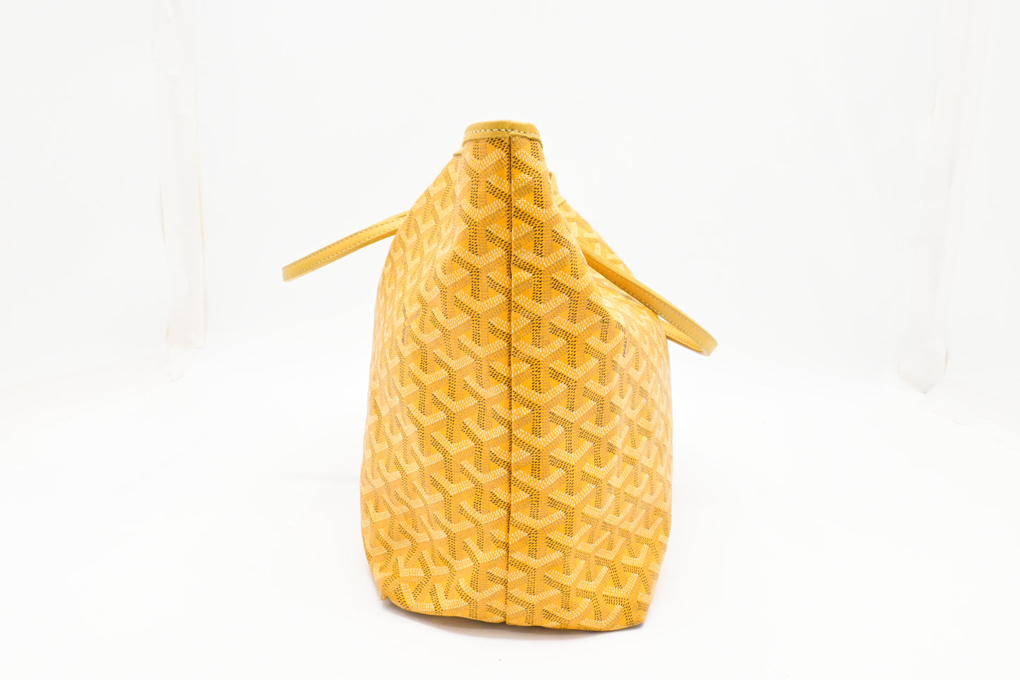 Goyard Saint Louis PM in Yellow Goyardine Canvas