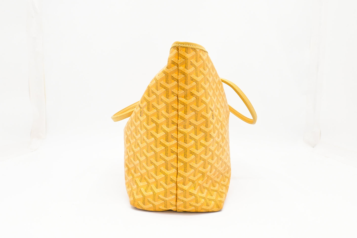 Goyard Saint Louis PM in Yellow Goyardine Canvas