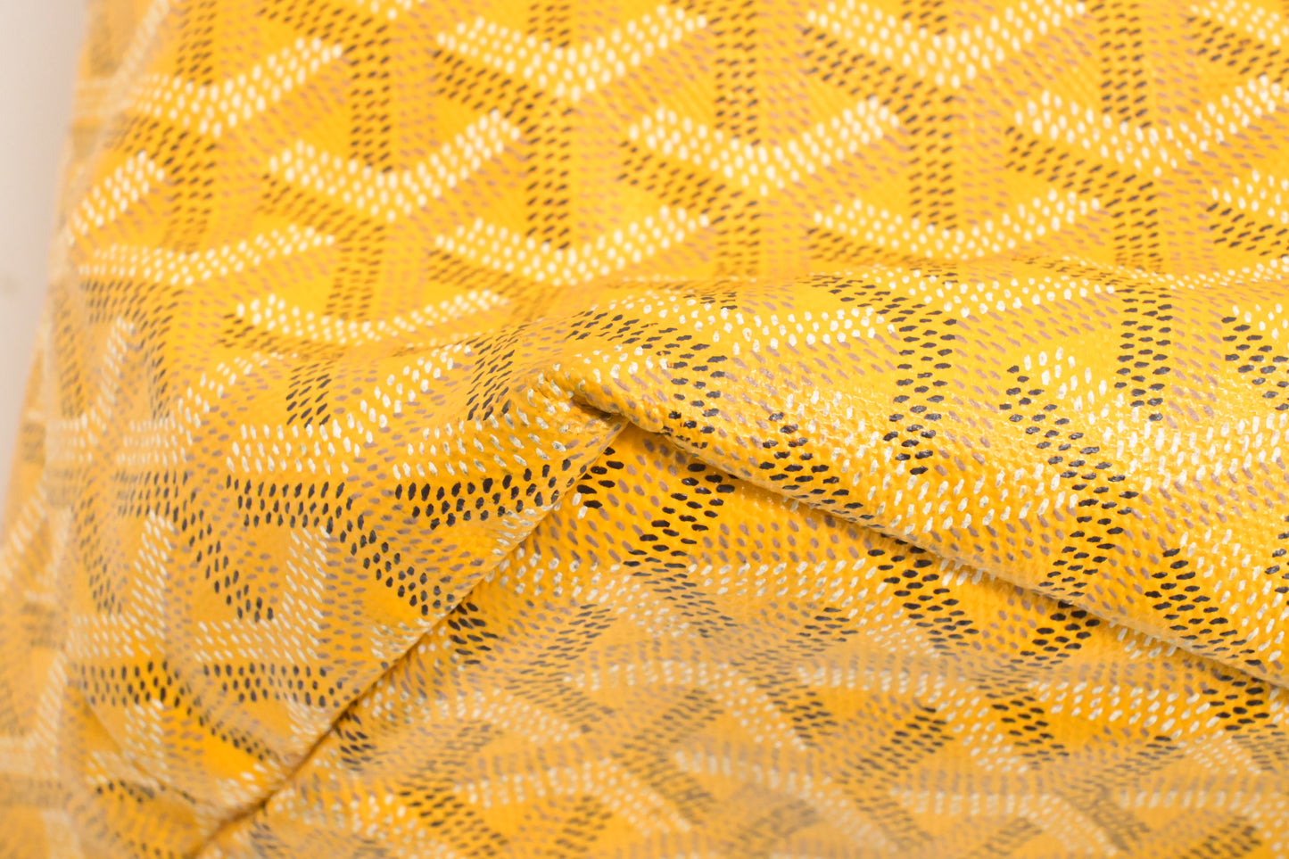Goyard Saint Louis PM in Yellow Goyardine Canvas
