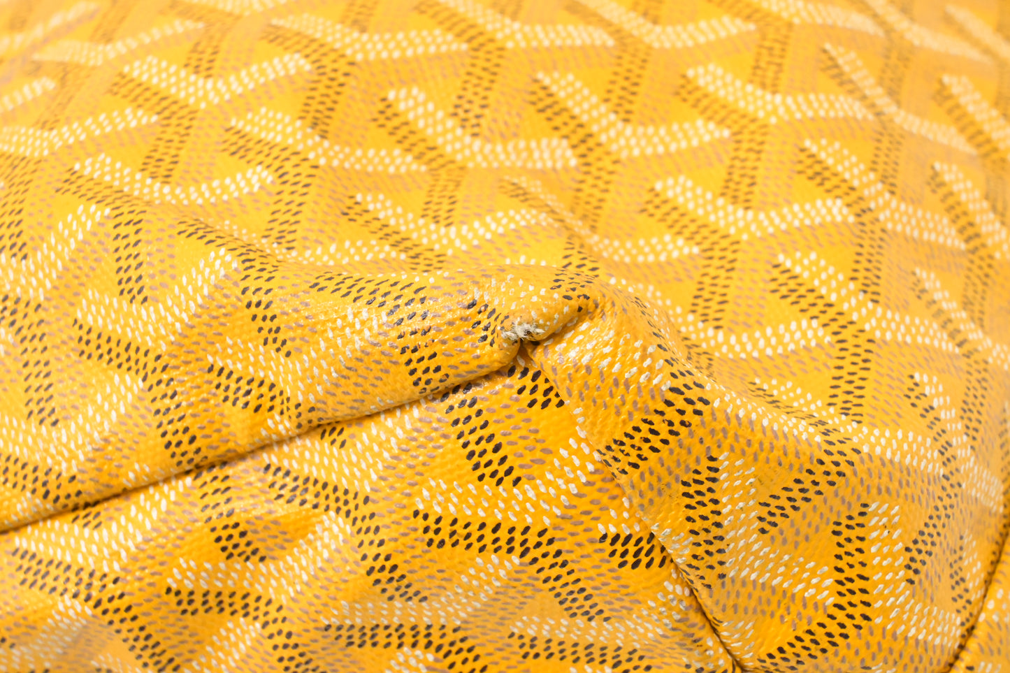 Goyard Saint Louis PM in Yellow Goyardine Canvas