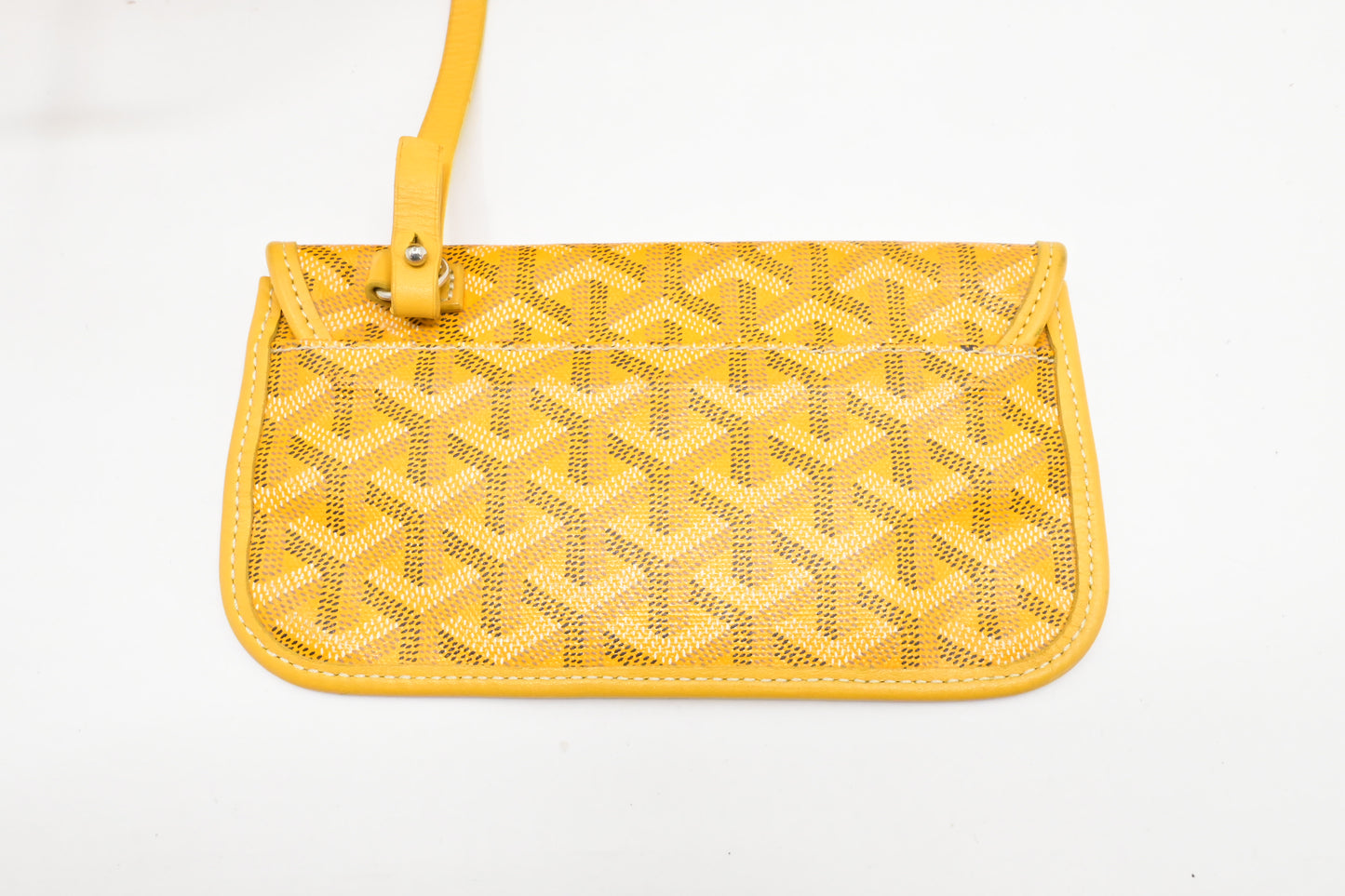 Goyard Saint Louis PM in Yellow Goyardine Canvas