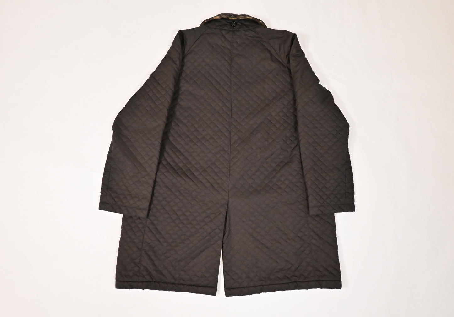 Burberry Jacket in Brown Quilted Nylon