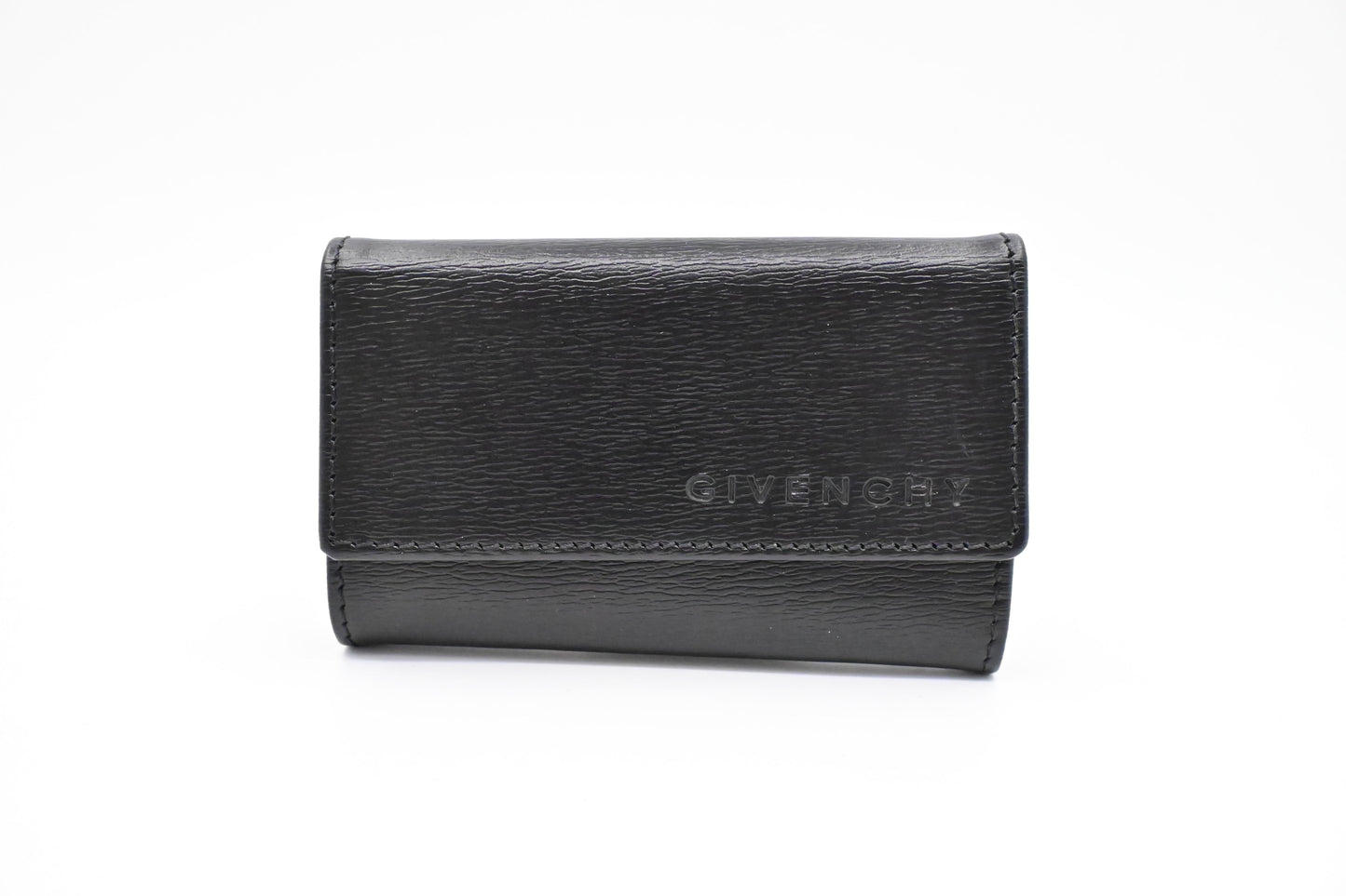 Givenchy 6 Key Case in Black Leather