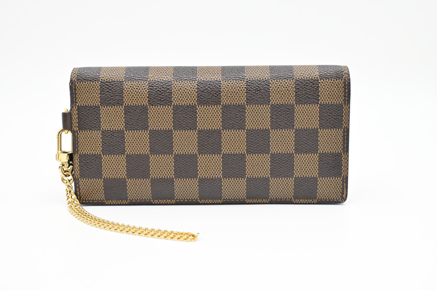 Louis Vuitton Accordion Wallet in Damier Ebene Canvas