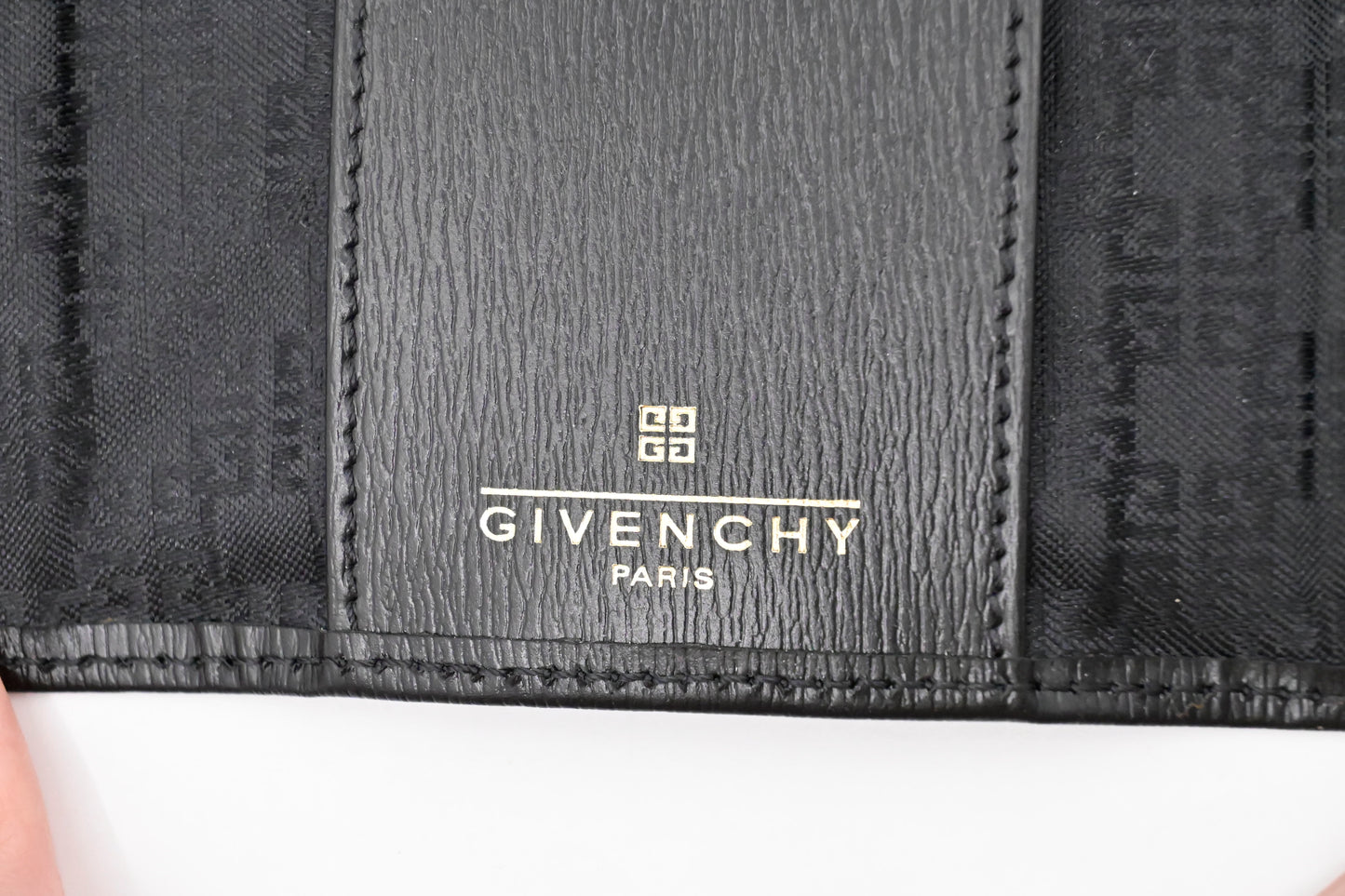 Givenchy 6 Key Case in Black Leather