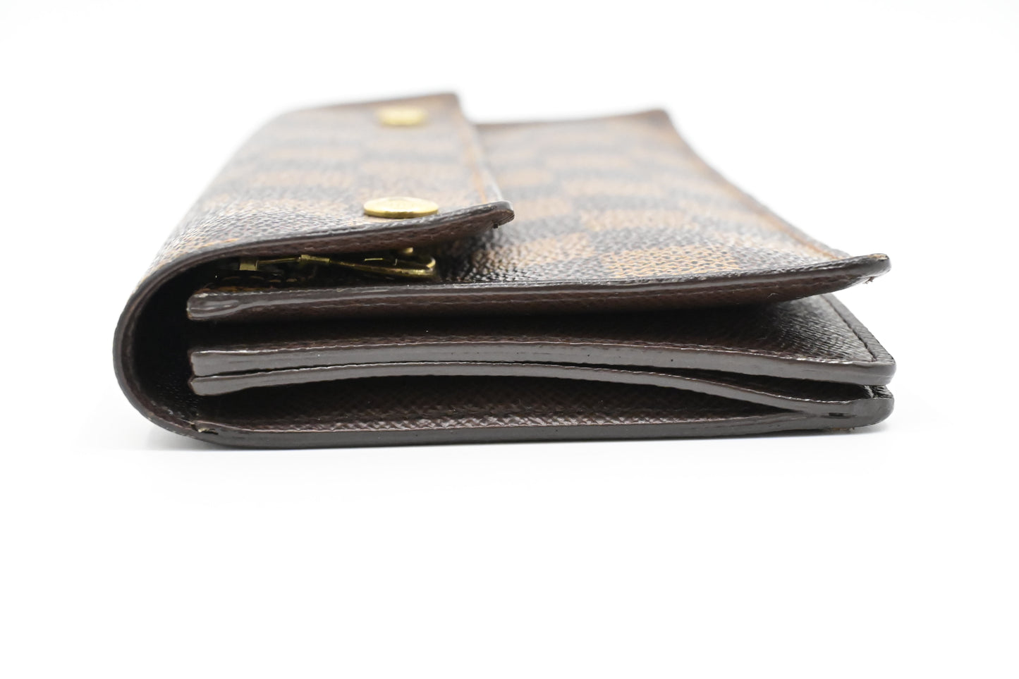 Louis Vuitton Accordion Wallet in Damier Ebene Canvas