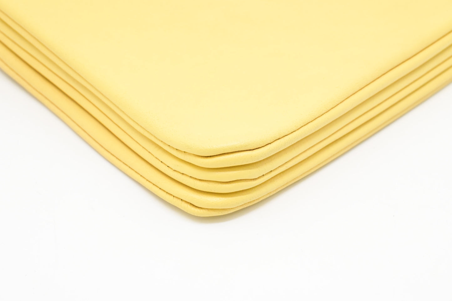 Celine Crossbody in Pale Yellow Leather