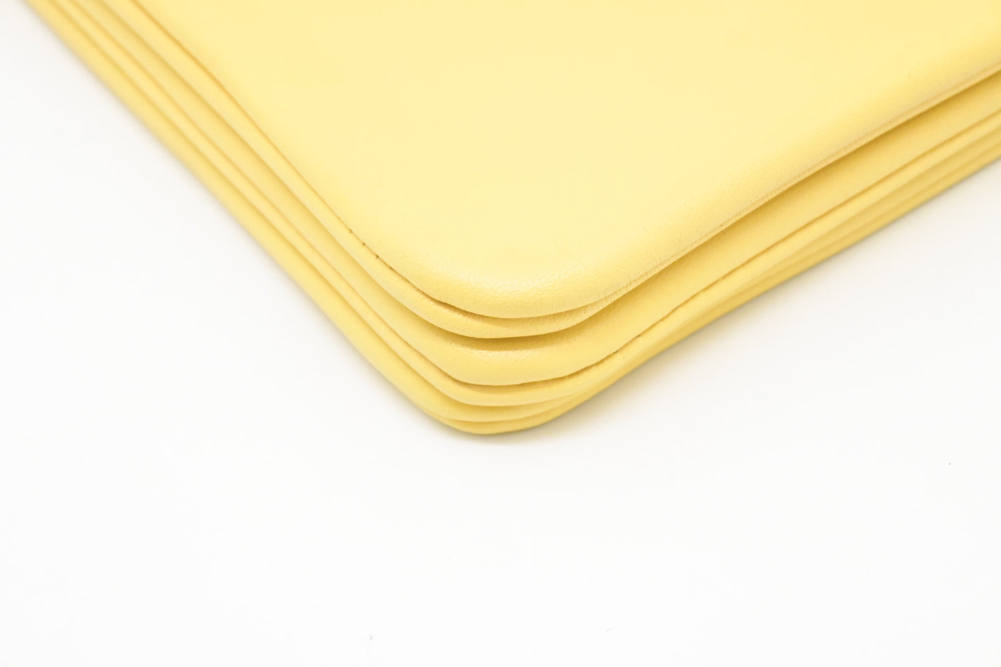 Celine Crossbody in Pale Yellow Leather