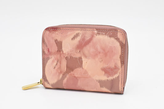 Louis Vuitton Compact Zippy Wallet in Ikat Bloom Pink Vernis Leather