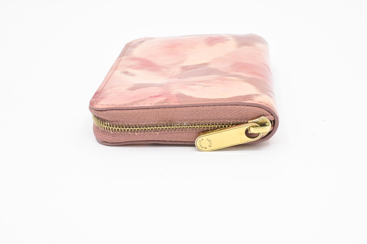 Louis Vuitton Compact Zippy Wallet in Ikat Bloom Pink Vernis Leather