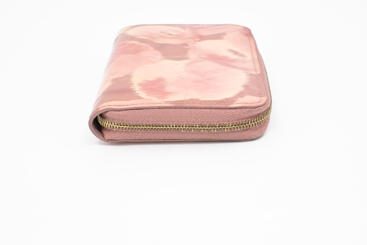 Louis Vuitton Compact Zippy Wallet in Ikat Bloom Pink Vernis Leather