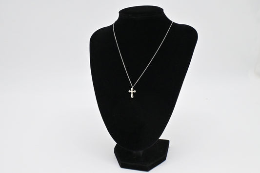 Tiffany & Co. Cross Necklace in Sterling Silver