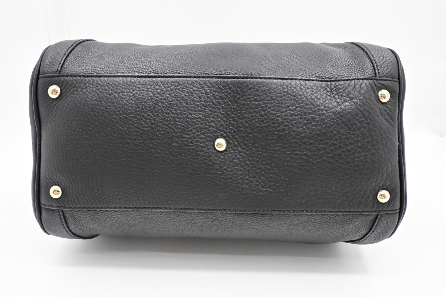 Gucci Soho Boston Bag in Black Leather