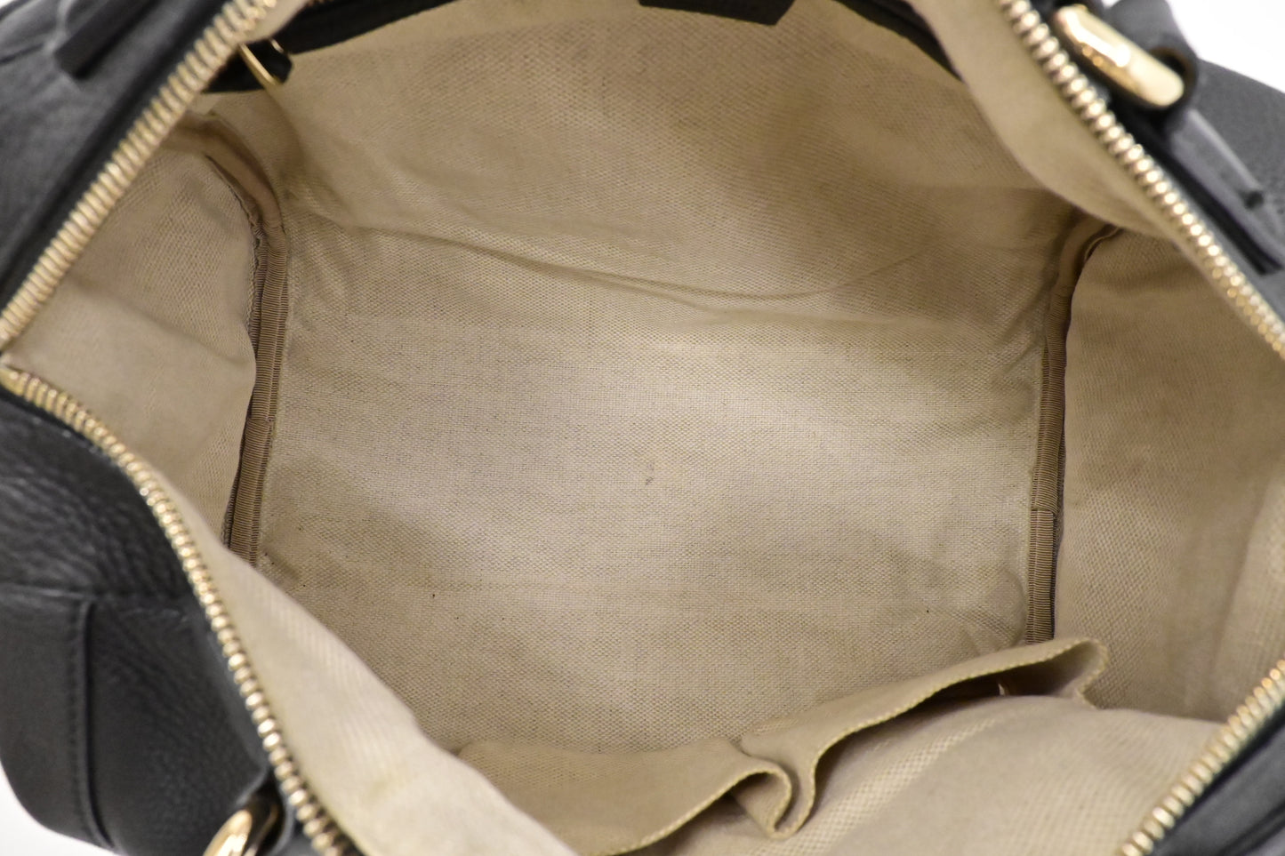 Gucci Soho Boston Bag in Black Leather
