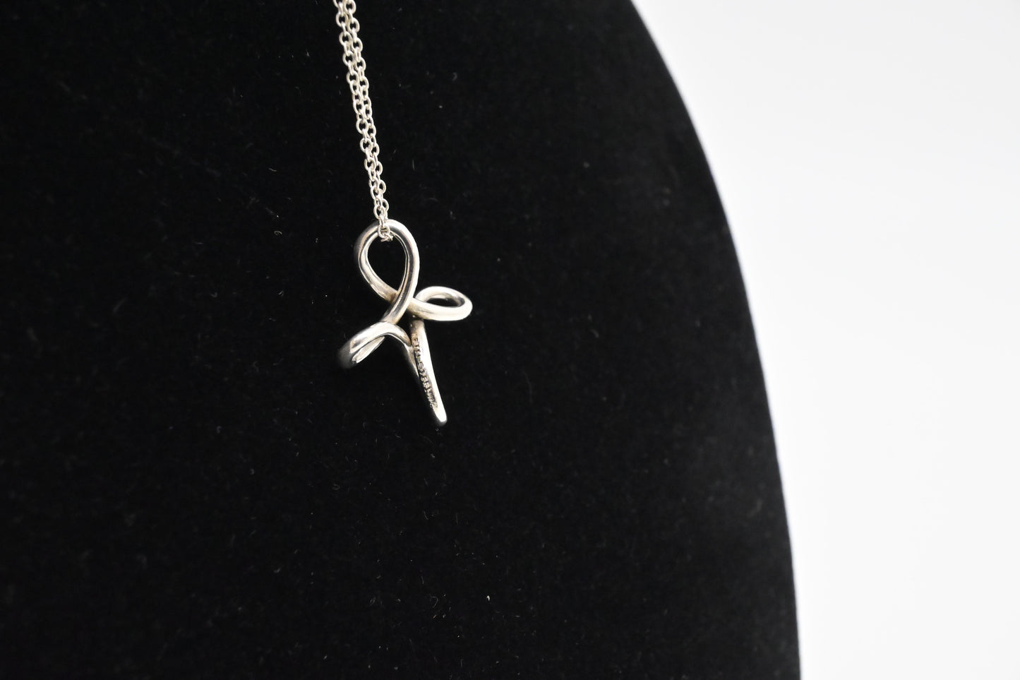Tiffany & Co. Infinity Cross Necklace in Sterling Silver
