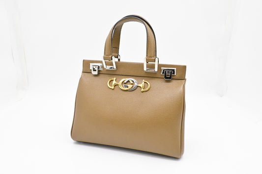 Gucci Handbag in Brown Leather