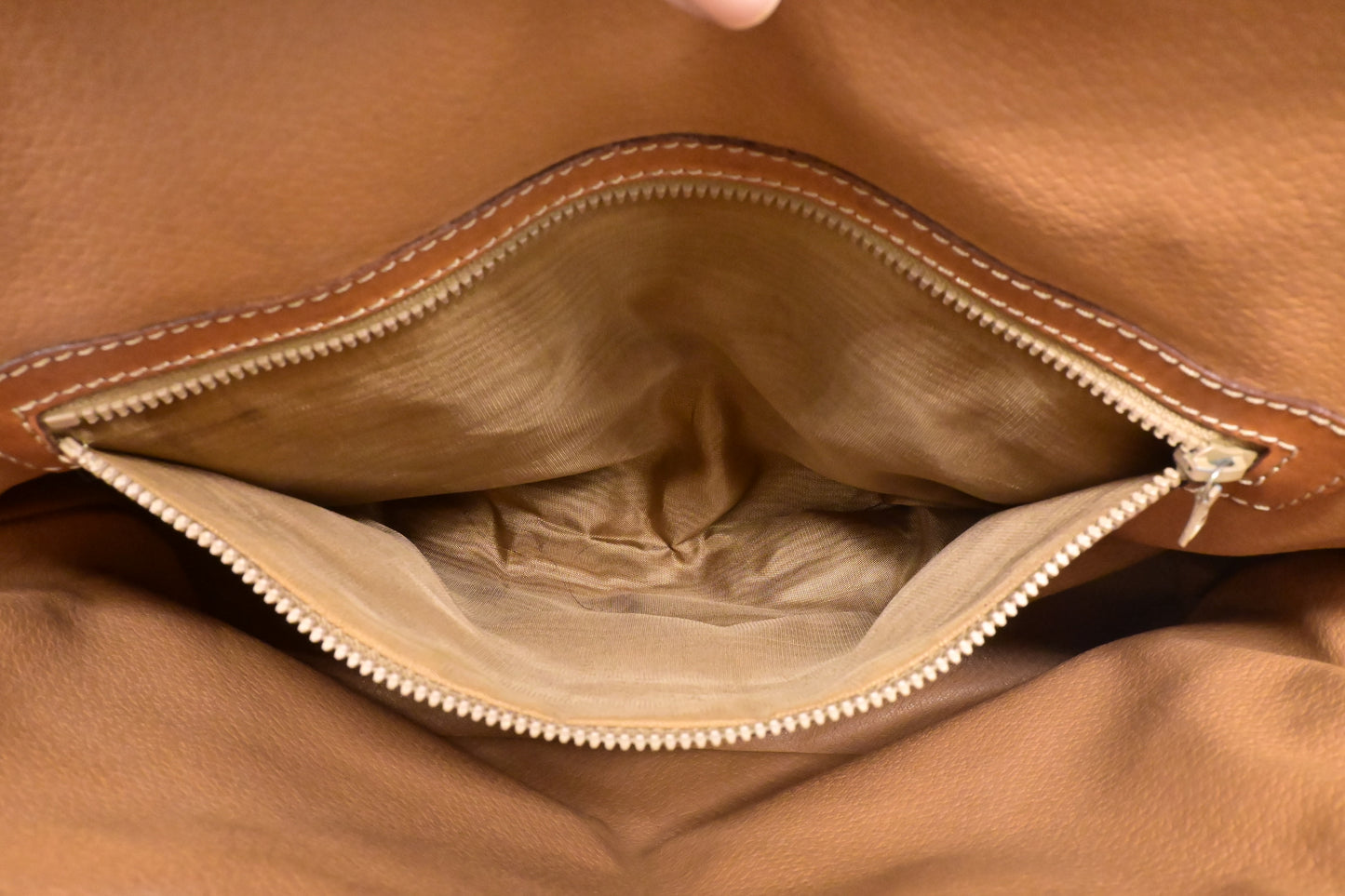 Celine 2-Way Handbag in Brown Macadam Canvas