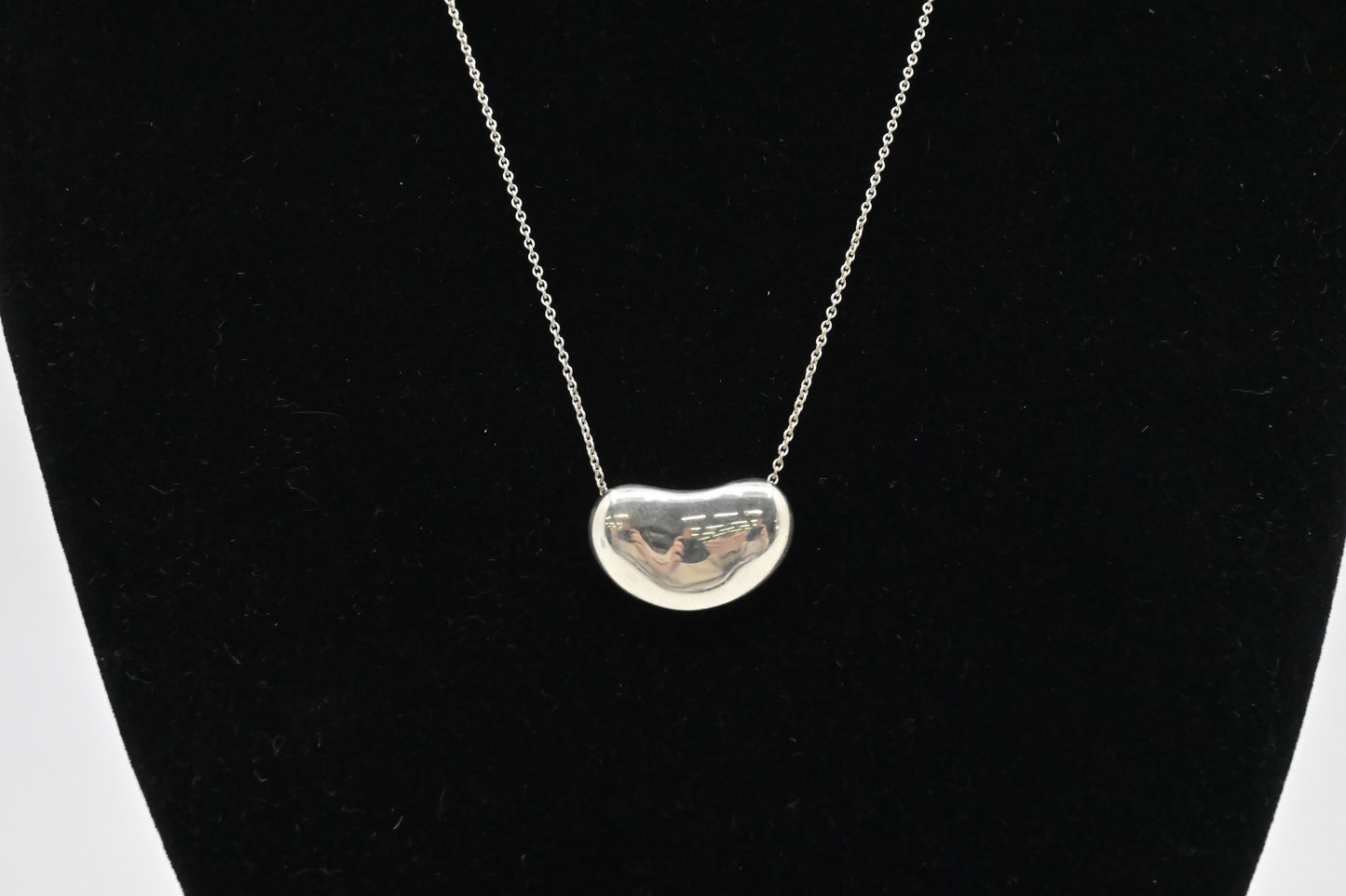 Tiffany & Co. Bean Necklace in Sterling Silver