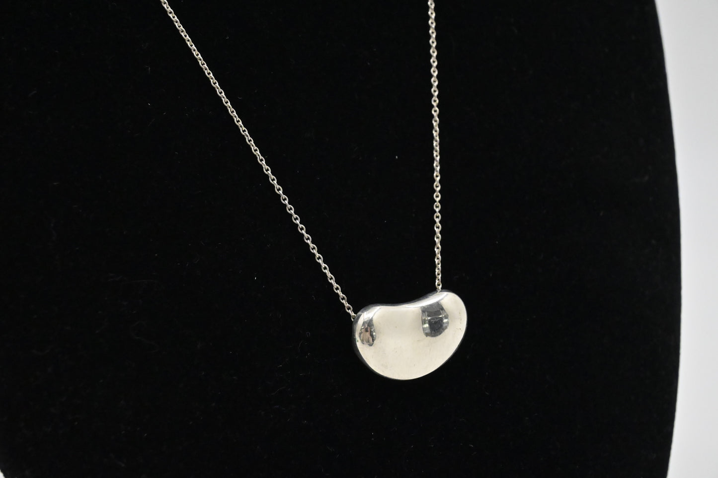 Tiffany & Co. Bean Necklace in Sterling Silver