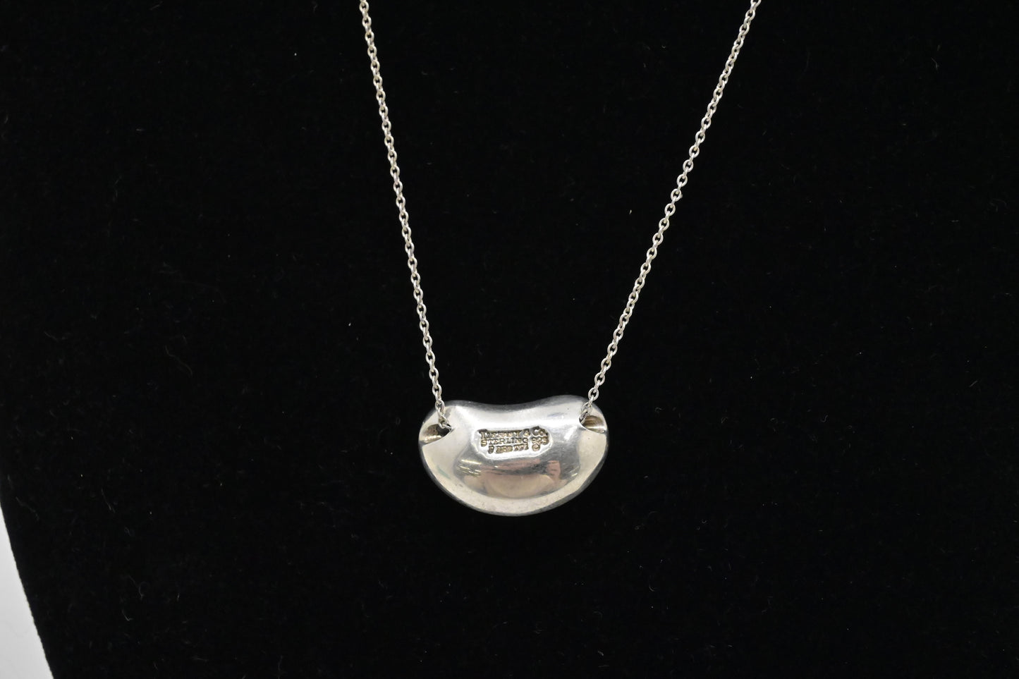 Tiffany & Co. Bean Necklace in Sterling Silver