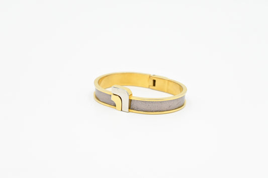 Loewe GP Bangle in Metallic Gray