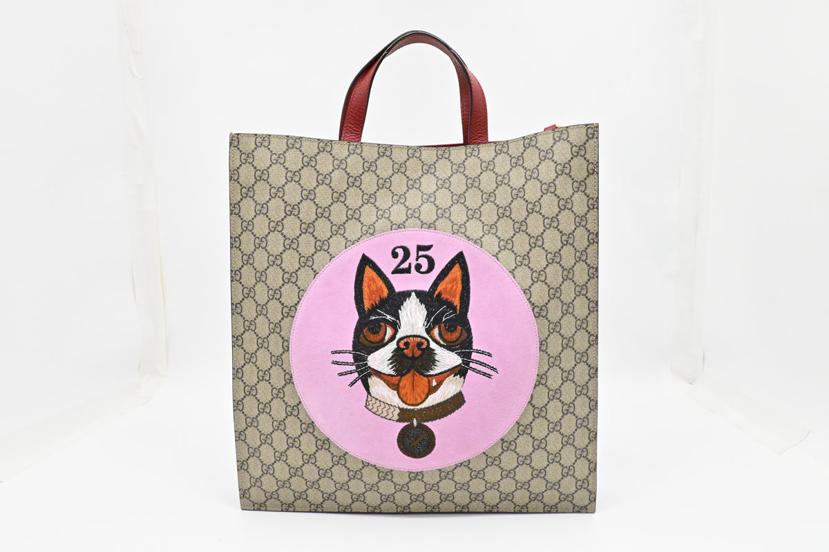 Gucci Bosco Tote in GG Supreme Canvas