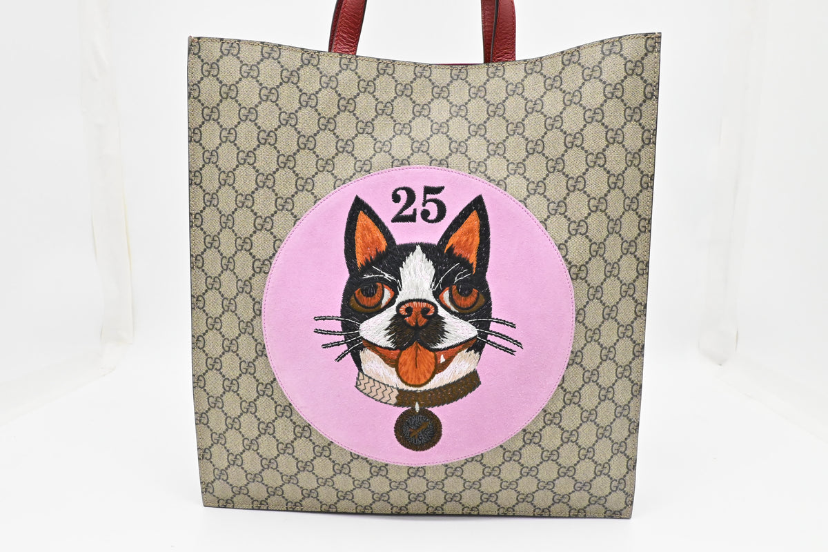 Gucci Bosco Tote in GG Supreme Canvas