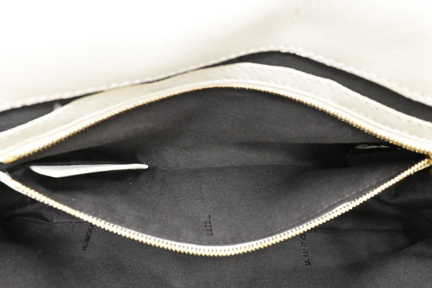 Fendi Baguette in White Nappa Leather