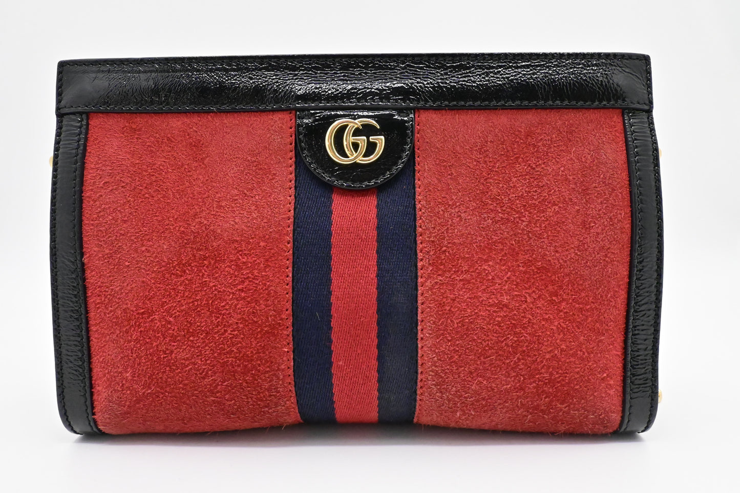 Gucci Ophidia Crossbody in Red Suede