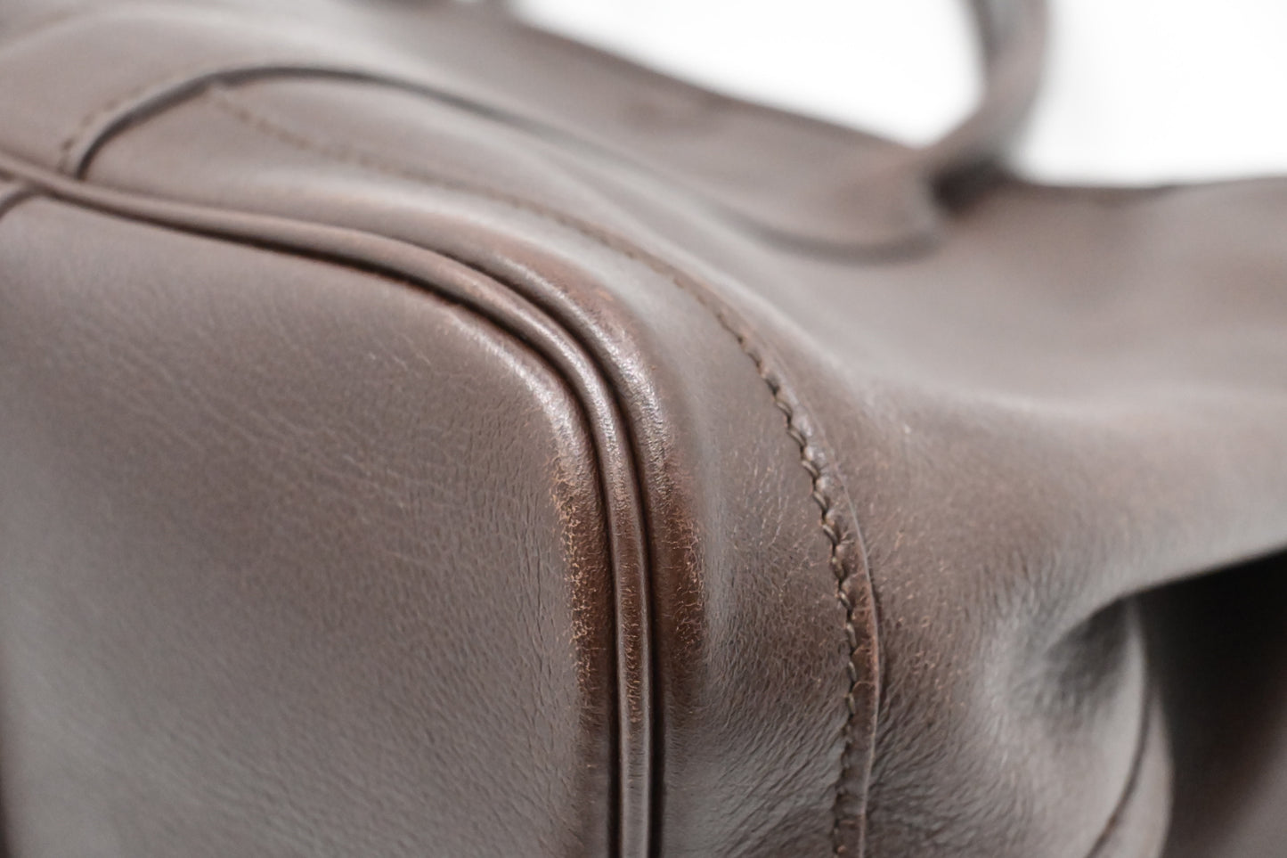 Hermes Bolduc Garden Party TPM in Chocolate Swift Leather