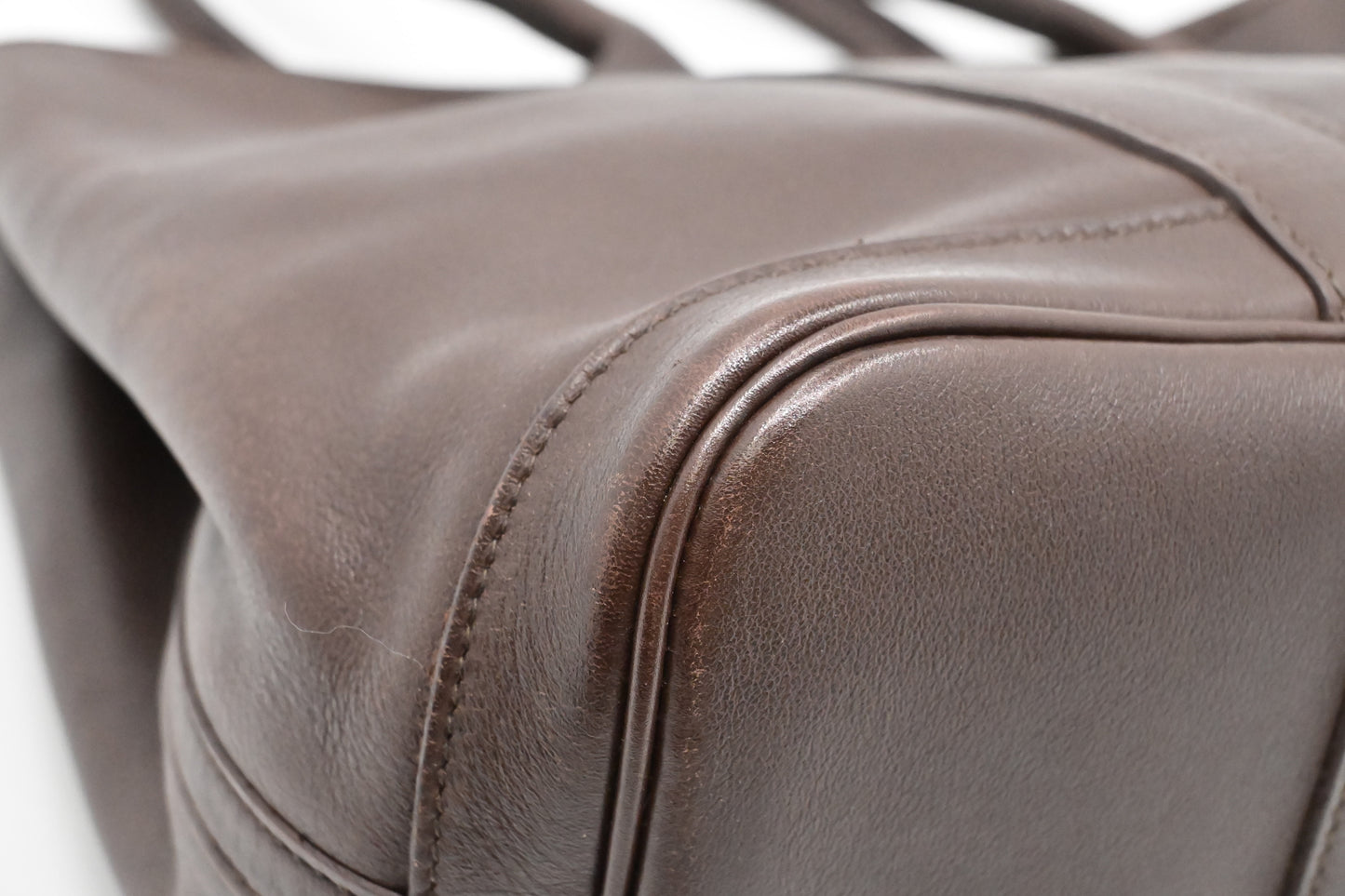 Hermes Bolduc Garden Party TPM in Chocolate Swift Leather