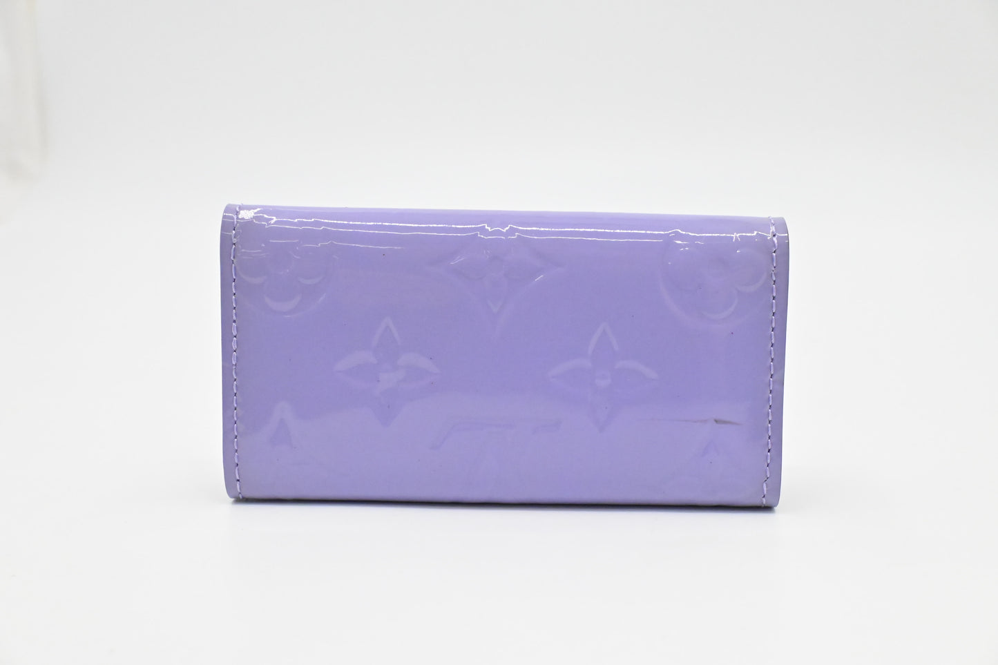 Louis Vuitton 4 Key Case in Lilac Vernis Leather