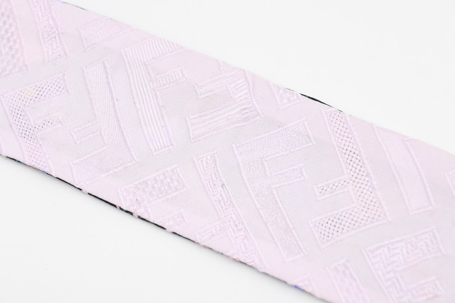 Fendi Fun Fair Wrappy Bandeau in Black and Multicolor Silk