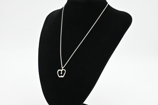 Tiffany & Co. Apple Necklace in Sterling Silver