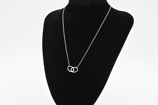 Tiffany & Co. Double Loop Necklace in Sterling Silver