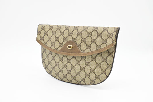 Gucci Foldable Pouch in GG Supreme Canvas