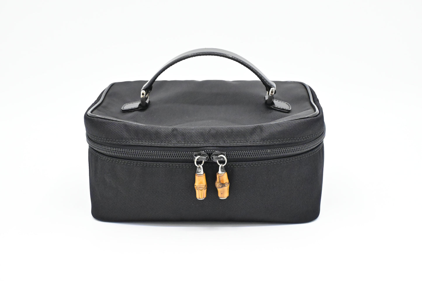 Gucci Vanity Pouch in Black Canvas